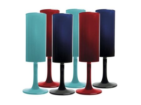 PARTY набор цветных бокалов для шампанского, 6 шт.