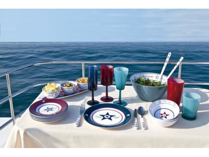 PARTY набір кольорових келихів для шампанського, 6 шт.