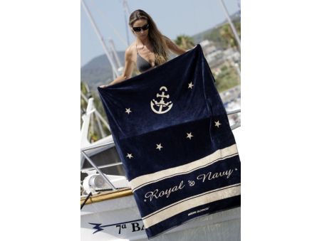 ROYAL пляжний рушник із надувною подушкою, 160 x 80 см.