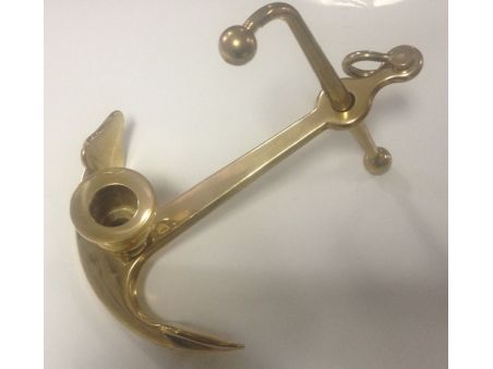 АТЕР Свічник "НА ЯКОРІ" з латуні АТЕР Свічник "НА ЯКОРІ" з латуні