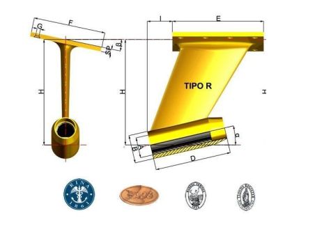 Втулка Гудрича d 45