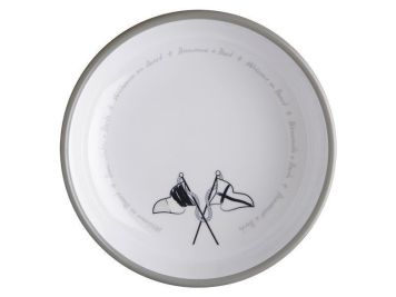 WELCOME ON BOARD тарілка супова з нековзною основою, набір 6 шт.