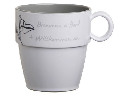 WELCOME ON BOARD кружка з нековзною основою, набір 6 шт.