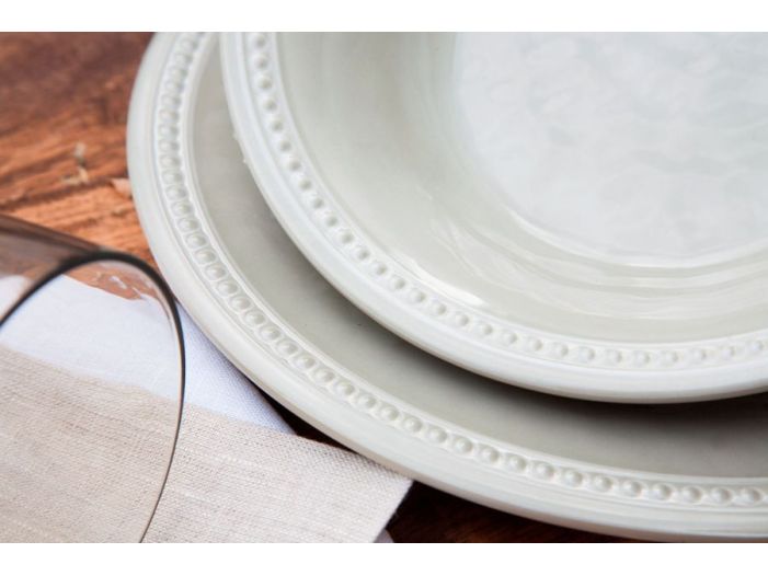 HARMONY тарілка десертна, колір пісочний, набір 6 шт