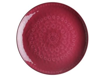 ROSETTE тарілка обідня, пурпурна набір 6 шт.