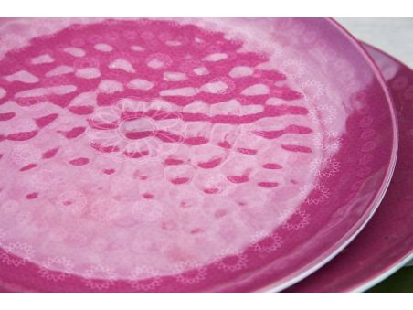 ROSETTE тарілка обідня, пурпурна набір 6 шт. ROSETTE тарілка обідня, пурпурна набір 6 шт.