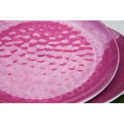 ROSETTE тарелка плоская, пурпурная набор 6 шт.