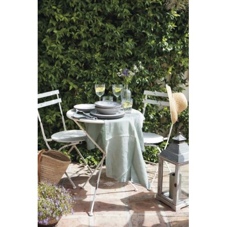 LOVE тарелка десертная с рисунком, цвета слоновой кости набор 6 шт.