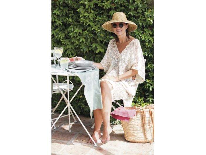 LOVE тарелка десертная с рисунком, цвета слоновой кости набор 6 шт.