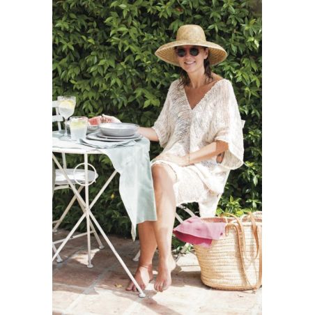 LOVE тарелка десертная с рисунком, цвета слоновой кости набор 6 шт.