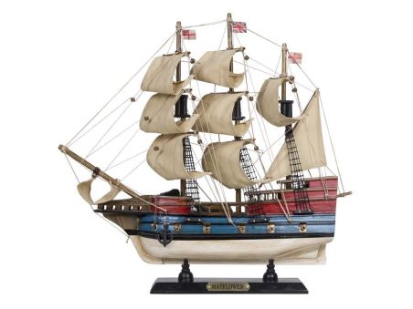 BATELA Модель вітрильної яхти MAYFLOWER, 40 см.