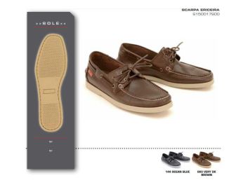 Мокасины туфли кожа Slam SCARPA ERICEIRA