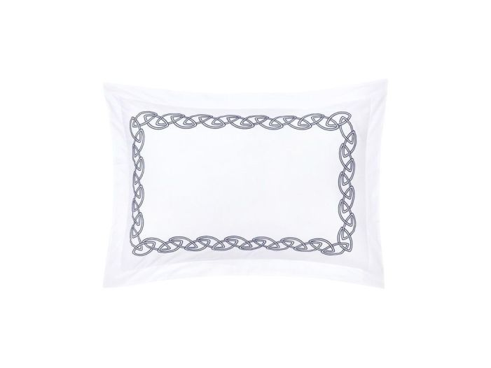 Комплект Yves Delorme Alliance Marine, простынь - 270*295, пододеяльник - 240*220