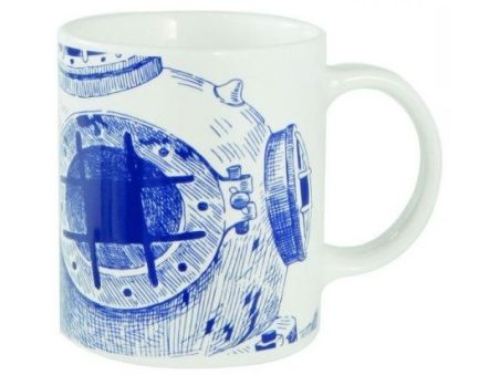 BATELA Чашка керамічна Diving Helmet