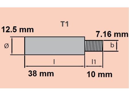 Анод двигателя Ø 12,5 (CATERPILLAR) 02029