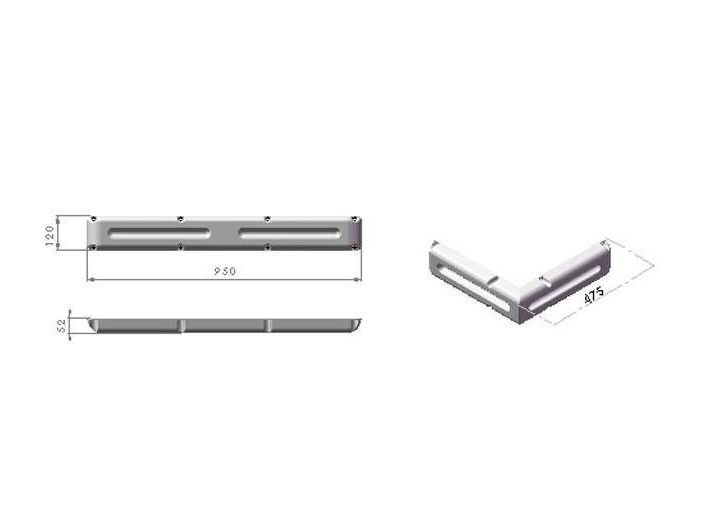 Кранец причальный Mini Multi Dock Fender 950 х 120 х 52