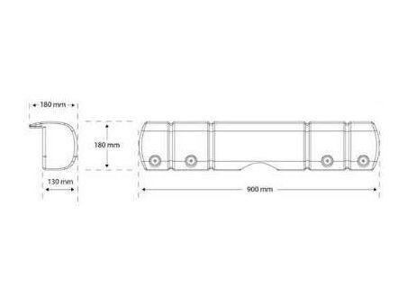Кранец причальный Multi Dock Fender 900 x 180 x 181