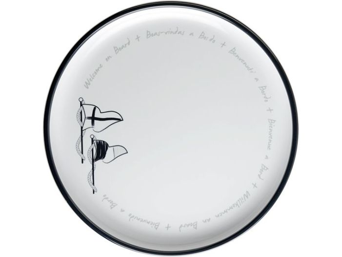 WELCOME набор посуды с нескользящей основой на 6 персон, 24 предмета