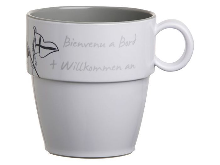 WELCOME набор посуды с нескользящей основой на 6 персон, 24 предмета