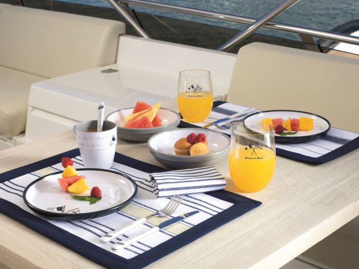 WELCOME ON BOARD тарілка супова з нековзною основою, набір 6 шт.