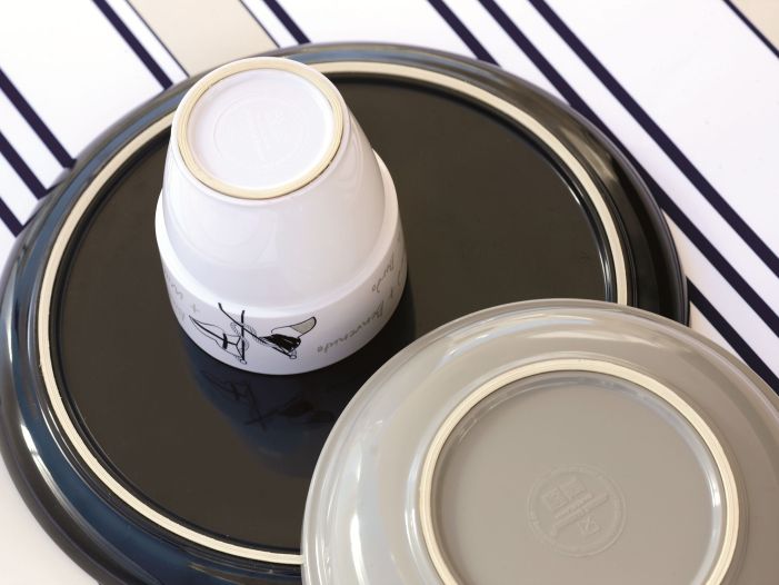 WELCOME ON BOARD тарілка супова з нековзною основою, набір 6 шт.