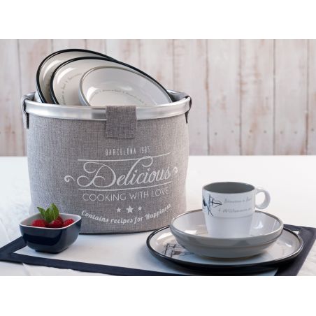 WELCOME ON BOARD кружка з нековзною основою, набір 6 шт.