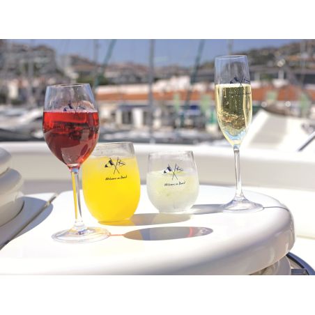 WELCOME Склянка для віскі з нековзною основою, набір 6 шт.