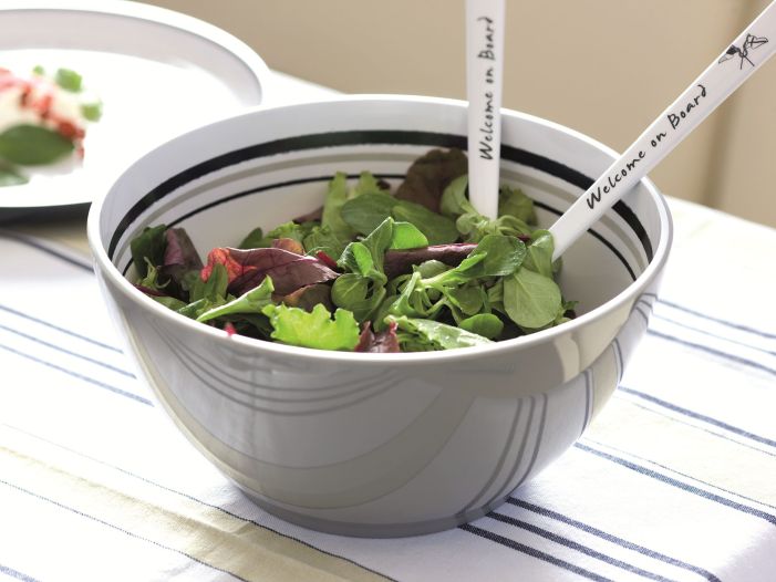 WELCOME ON BOARD салатница + приборы