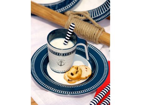 SAILOR SOUL Набір яхтового посуду на 6 персон ⚓, 24 предмета