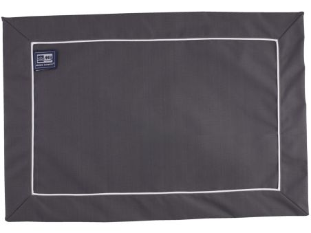 WATERPROOF Килимки під тарілки водовідштовхувальні 45х37 см. (6 шт.), темно-сірі