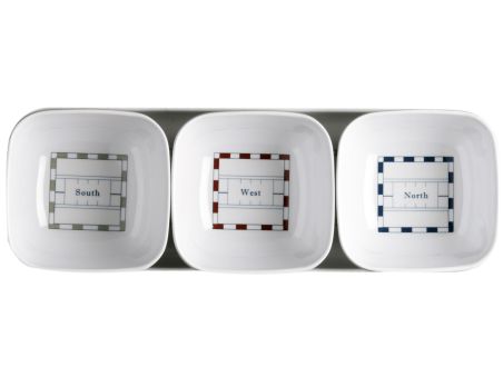 MISTRAL набор для закусок, 3 пиалки