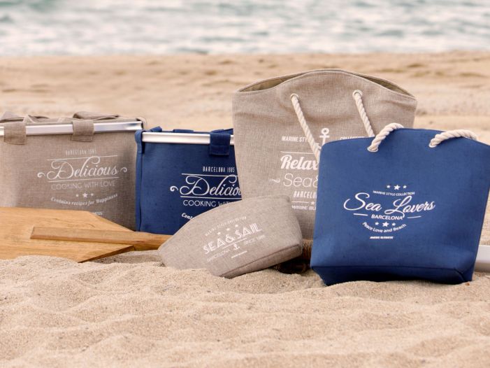 BORA BORA Кошик для посуду (круглий), бежевий