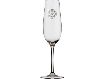 PACIFIC Набір келихів для шампанського з нековзною основою, прозорий 6 шт.