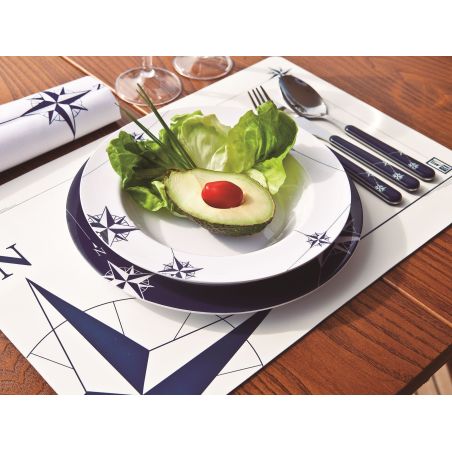 NORTHWIND набір посуду з нековзною основою на 6 персон ✵, 24 предмета