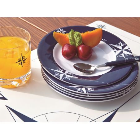 NORTHWIND набір посуду з нековзною основою на 6 персон ✵, 24 предмета