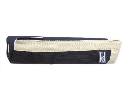 WATERPROOF Килимки під тарілки водовідштовхувальні,  сині з бежевим бортом