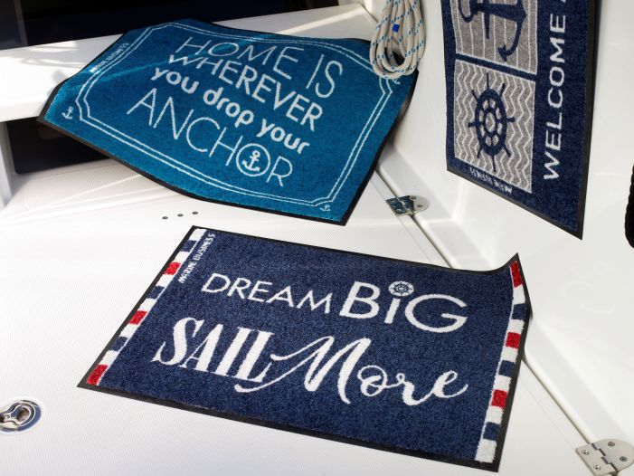 WELCOME Коврик входной "3 PICTURES", 70 x 50 см.