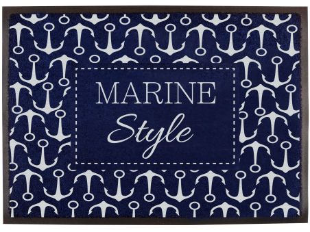 WELCOME Коврик входной "MARINE STYLE", 70 x 50 см. WELCOME Коврик входной "MARINE STYLE", 70 x 50 см.