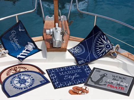 WELCOME Коврик входной "MARINE STYLE", 70 x 50 см. WELCOME Коврик входной "MARINE STYLE", 70 x 50 см.