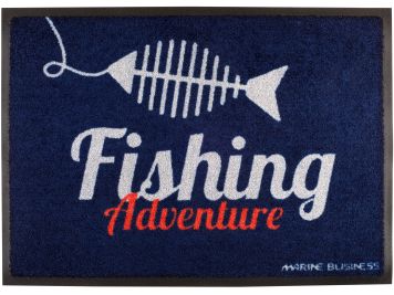 WELCOME Коврик входной "FISHING ADVENTURE" с нескользящей основой