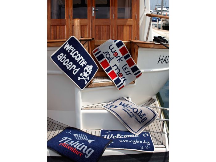 WELCOME Коврик входной "ENJOY SEA", 68 x 44 см.