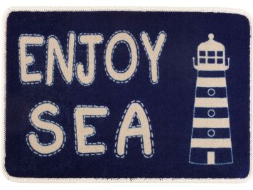 WELCOME Коврик входной "ENJOY SEA", 68 x 44 см.