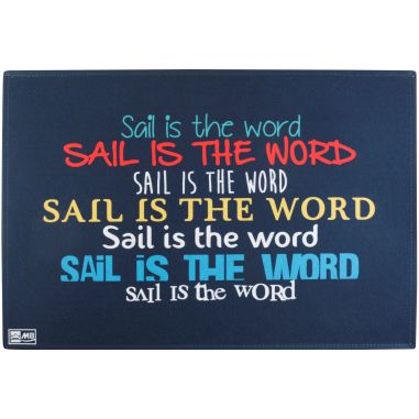 WELCOME Коврик входной "SAIL IS THE WORD"
