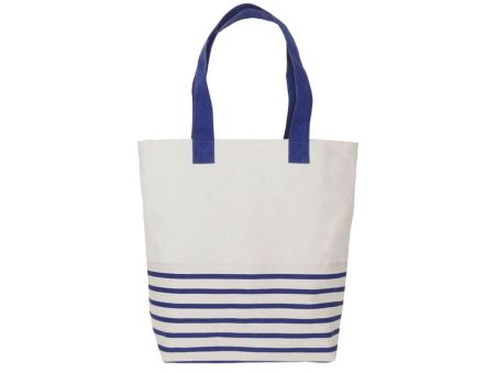 BATELA Пляжна сумка Blue Stripes S