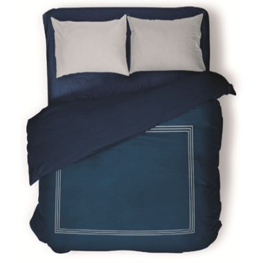 SANTORINI односпальное одеяло 270x140, темно-синее