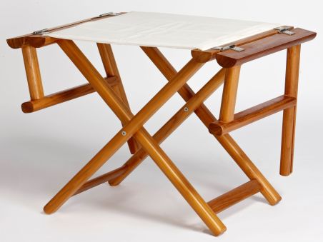 TEAK Складывающийся тиковый стул со спинкой, Blue Navy TEAK Складывающийся тиковый стул со спинкой, Blue Navy