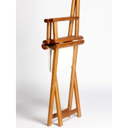 TEAK Складывающийся тиковый стул со спинкой, Blue Navy