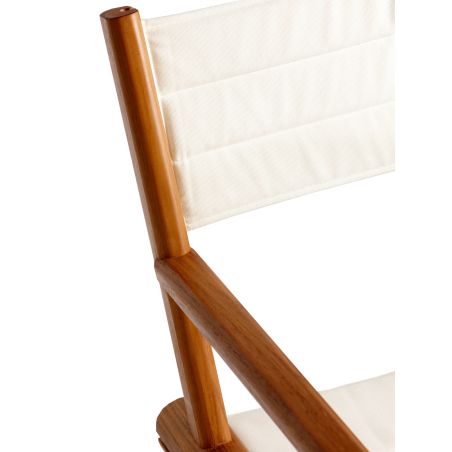 TEAK Складывающийся тиковый стул со спинкой, Blue Navy TEAK Складывающийся тиковый стул со спинкой, Blue Navy