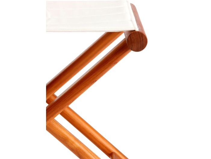 TEAK Складывающийся тиковый табурет, Blue Navy