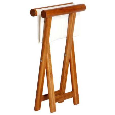 TEAK Складывающийся тиковый табурет, Blue Navy